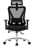 Asiento Ejecutivo Ergonomico con Tres Posiciones de Inclinacion Respaldo Lumbar y Cabecero Ajustable