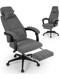Sillon Ejecutivo Reclinable con Apoyapies Retractil Sistema Basculante y Diseno Ergonomico